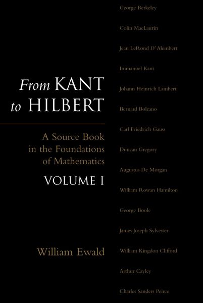 Produktbild: From Kant to Hilbert Volume 1