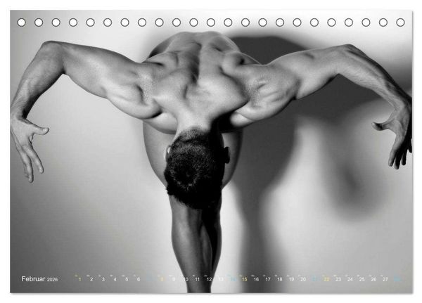 Produktbild: M&auml;nner... backview (Tischkalender 2026 DIN A5 quer), CALVENDO Monatskalender