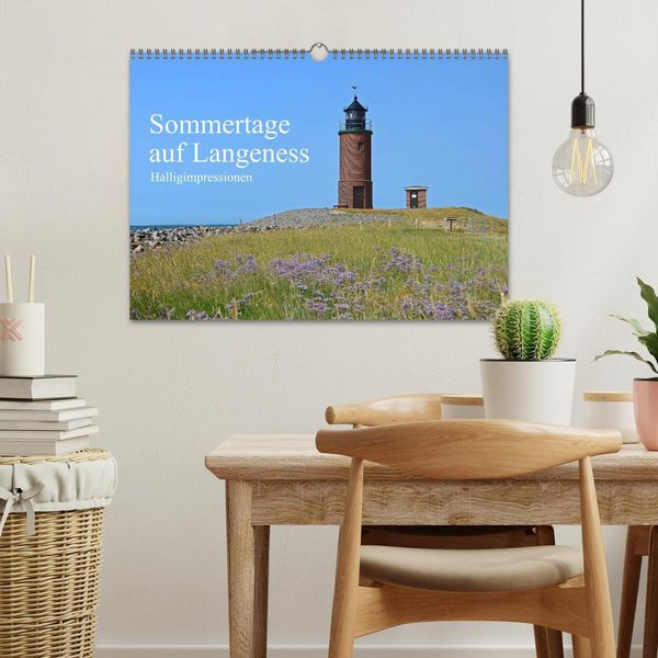 Produktbild: Sommertage auf Langeness (Wandkalender 2026 DIN A3 quer), CALVENDO Monatskalender