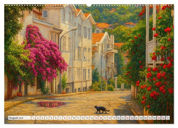 Produktbild: Sehenswertes in Istanbul - Die Sprache der Farben (Wandkalender 2026 DIN A2 quer), CALVENDO Monatskalender