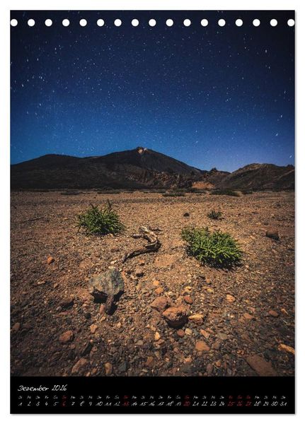 Produktbild: Teneriffa Eine Rundreise (Tischkalender 2026 DIN A5 hoch), CALVENDO Monatskalender