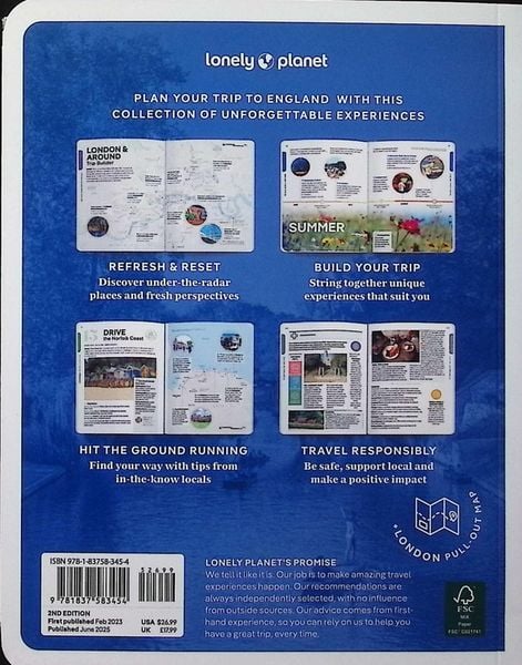 Produktbild: Lonely Planet Experience England
