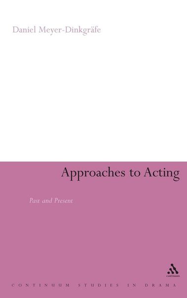 Produktbild: Approaches to Acting
