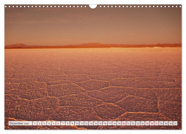 Produktbild: Bolivien - Unterwegs im Hochland (Wandkalender 2026 DIN A3 quer), CALVENDO Monatskalender