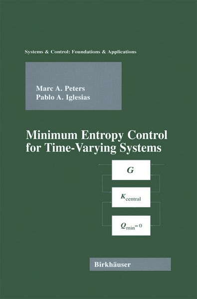 Produktbild: Minimum Entropy Control for Time-Varying Systems