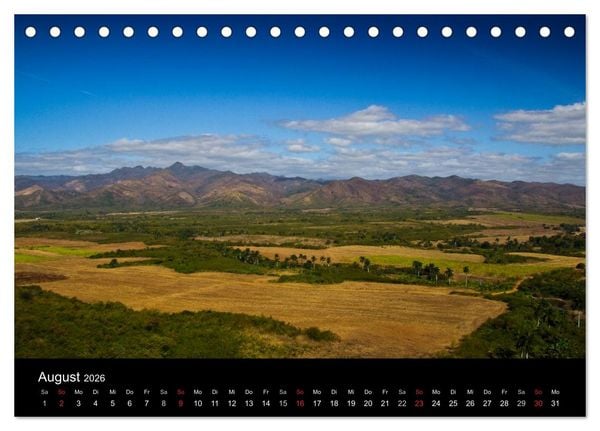 Produktbild: KUBA - Land und Menschen (Tischkalender 2026 DIN A5 quer), CALVENDO Monatskalender