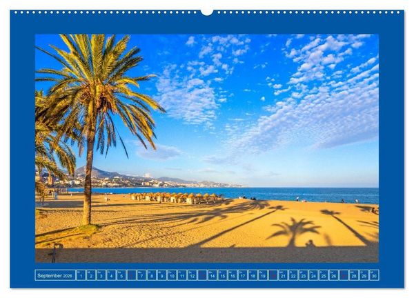 Produktbild: Ein Herz f&uuml;r M&aacute;laga (Wandkalender 2026 DIN A2 quer), CALVENDO Monatskalender