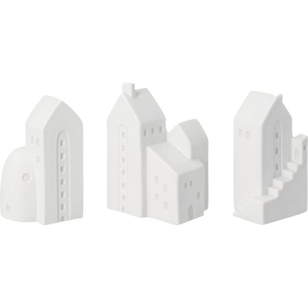 Produktbild: Stadth&auml;uschen 12 Stk. 3 Designs