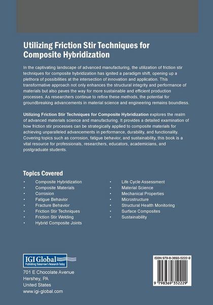 Produktbild: Utilizing Friction Stir Techniques for Composite Hybridization