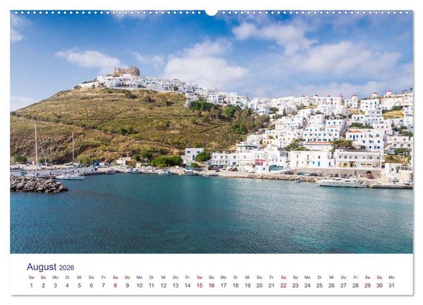 Produktbild: Astypalaia (Wandkalender 2026 DIN A2 quer), CALVENDO Monatskalender
