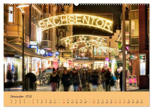 Produktbild: Bergedorf Hamburgs Perle an der Bille (hochwertiger Premium Wandkalender 2026 DIN A2 quer), Kunstdruck in Hochglanz