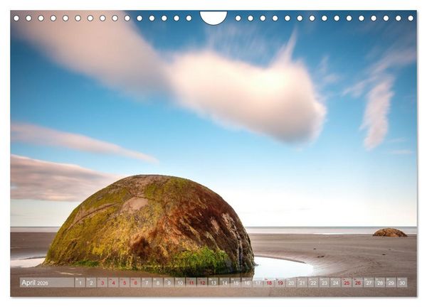Produktbild: Nat&uuml;rlich Neuseeland (Wandkalender 2026 DIN A4 quer), CALVENDO Monatskalender