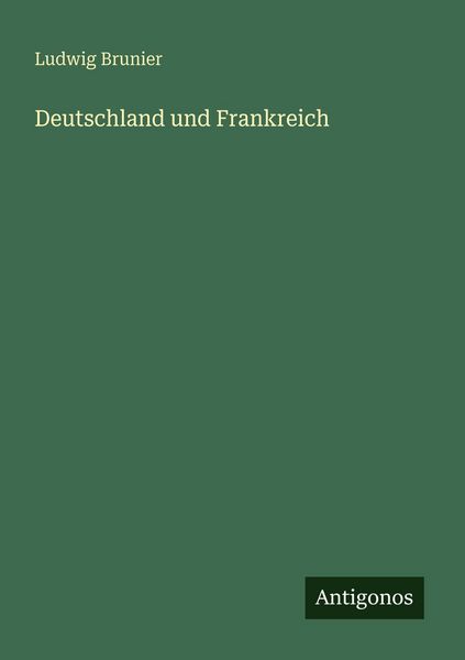 Produktbild: Deutschland und Frankreich