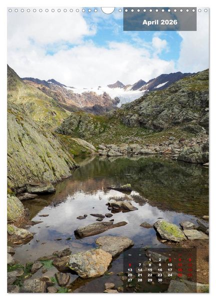 Produktbild: Die Traumhaften Seen der Alpen (Wandkalender 2026 DIN A3 hoch), CALVENDO Monatskalender