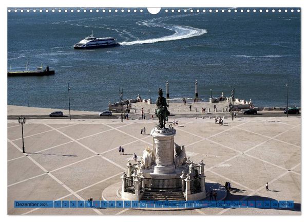 Produktbild: BlickPunkt Lissabon (Wandkalender 2026 DIN A3 quer), CALVENDO Monatskalender