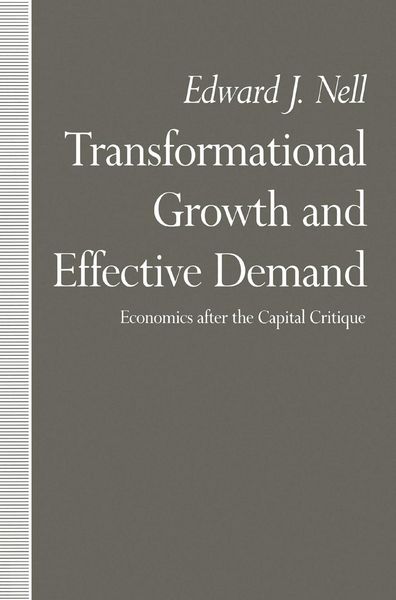 Produktbild: Transformational Growth and Effective Demand