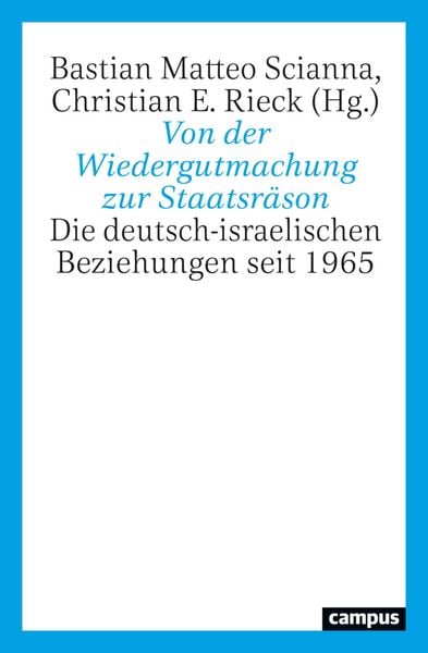 Produktbild: Von der Wiedergutmachung zur Staatsr&auml;son