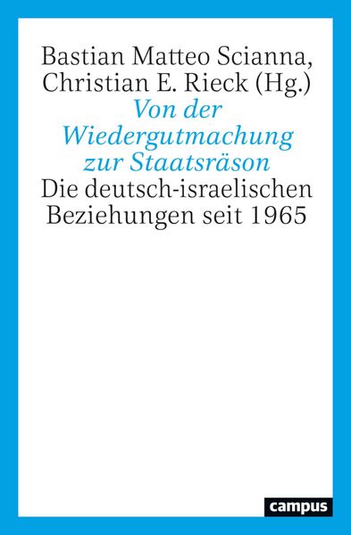 Produktbild: Von der Wiedergutmachung zur Staatsr&auml;son