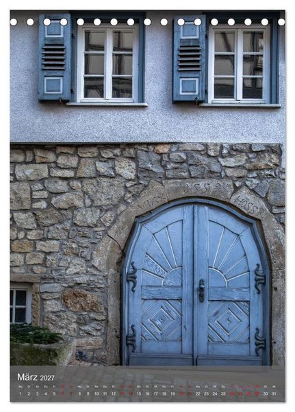 Produktbild: Deutschlands sch&ouml;nste Altstadt - Bad Wimpfen (Tischkalender 2027 DIN A5 hoch), CALVENDO Monatskalender