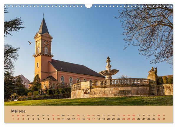 Produktbild: Bad D&uuml;rkheimer Ansichten (Wandkalender 2026 DIN A3 quer), CALVENDO Monatskalender