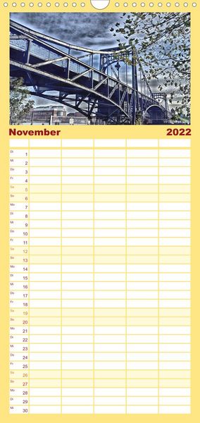 Produktbild: Wilhelmshaven - Familienplaner hoch (Wandkalender 2022 , 21 cm x 45 cm, hoch)