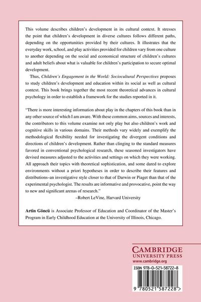 Produktbild: Children's Engagement in the World