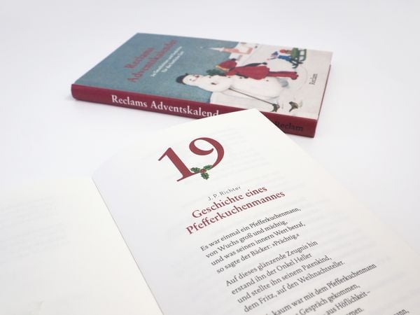 Produktbild: Reclams Adventskalender. 24 Geschichten und Gedichte f&uuml;r die festliche Zeit