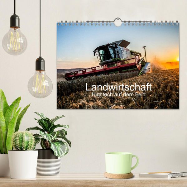 Produktbild: Landwirtschaft - Hightech auf dem Feld (Wandkalender 2026 DIN A4 quer), CALVENDO Monatskalender
