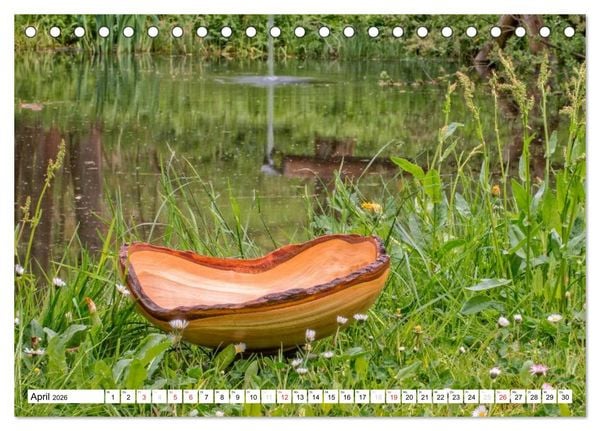 Produktbild: Holz entt&auml;uscht nie (Tischkalender 2026 DIN A5 quer), CALVENDO Monatskalender
