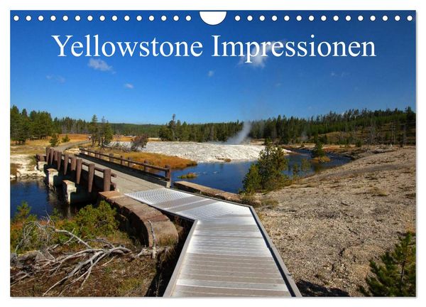 Produktbild: Yellowstone Impressionen (Wandkalender 2026 DIN A4 quer), CALVENDO Monatskalender