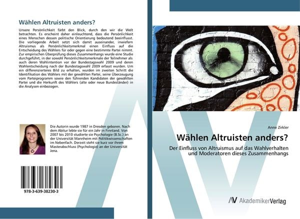 Produktbild: W&auml;hlen Altruisten anders?