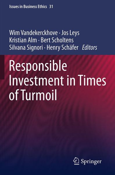 Produktbild: Responsible Investment in Times of Turmoil