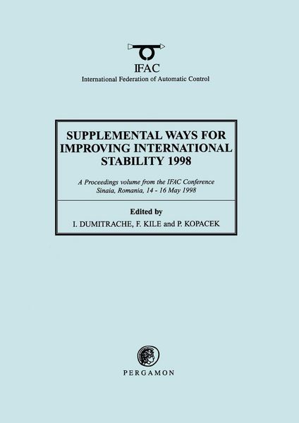 Produktbild: Supplemental Ways for Improving International Stability 1998
