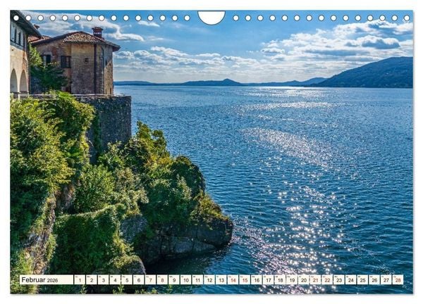 Produktbild: Lago Maggiore - Traumorte am See (Wandkalender 2026 DIN A4 quer), CALVENDO Monatskalender