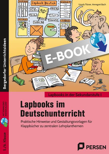 Produktbild: Lapbooks im Deutschunterricht - 5./6. Klasse