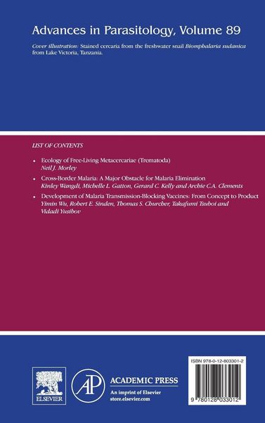Produktbild: Advances in Parasitology