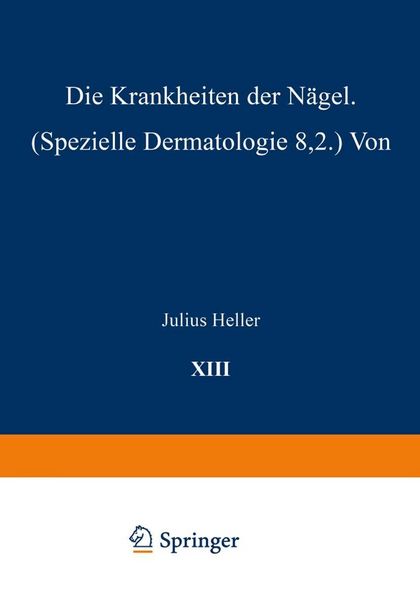 Produktbild: Die Krankheiten der N&auml;gel