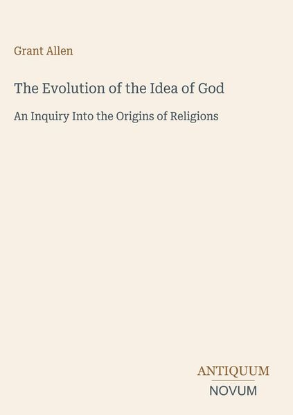 Produktbild: The Evolution of the Idea of God
