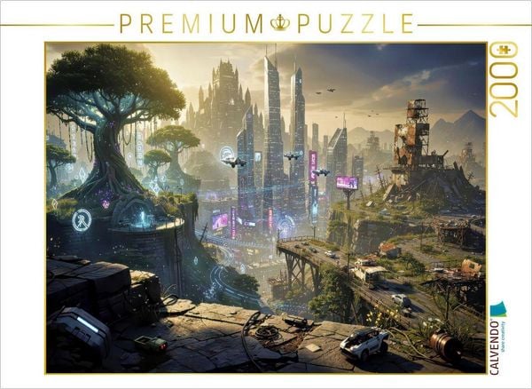 CALVENDO Puzzle Wo Geschichten fliegen lernen. | 2000 Teile Lege-Größe 90x67cm Foto-Puzzle für glückliche Stunden