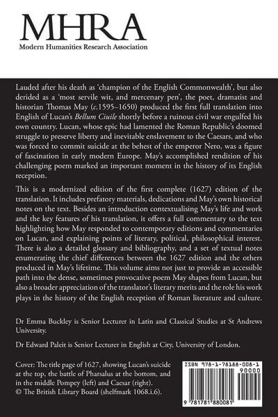 Produktbild: Lucan's Pharsalia (1627)