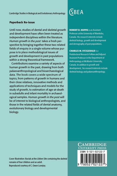 Produktbild: Human Growth in the Past