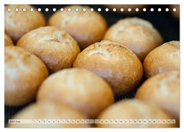 Produktbild: Emotionale Momente: Das Brot des B&auml;ckers. (Tischkalender 2026 DIN A5 quer), CALVENDO Monatskalender