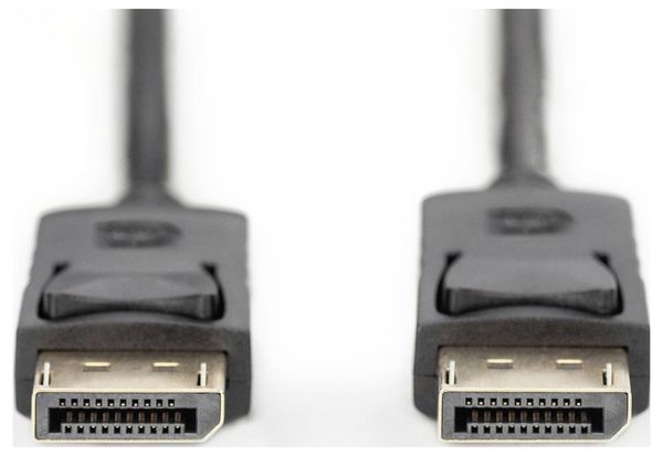 Produktbild: Digitus DisplayPort Anschlusskabel DisplayPort Stecker, DisplayPort Stecker 2.00 m Schwarz AK-340103-020-S DisplayPort-Kabel