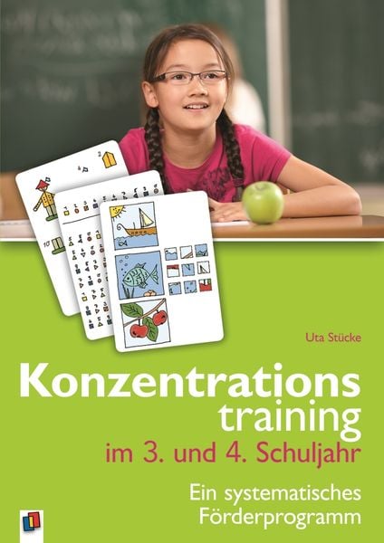 Konzentrationstraining im 3. und 4. Schuljahr, Taschenbuch von Uta Stücke, Verlag an der Ruhr, 9783860725597