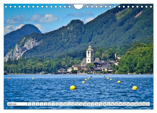 Produktbild: Kajaktour am Wolfgangsee (Wandkalender 2026 DIN A4 quer), CALVENDO Monatskalender