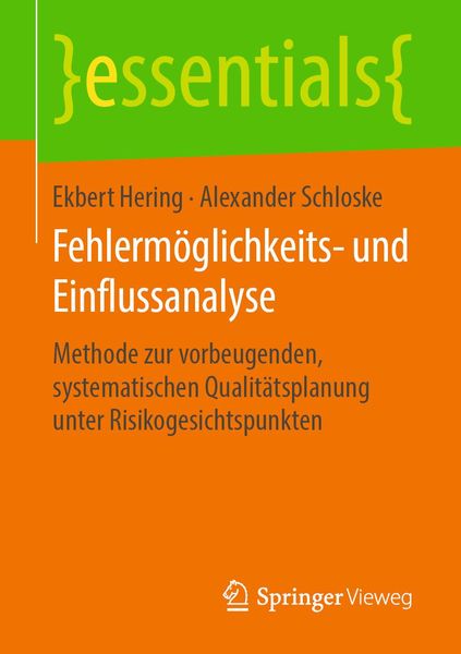 Produktbild: Fehlerm&ouml;glichkeits- und Einflussanalyse