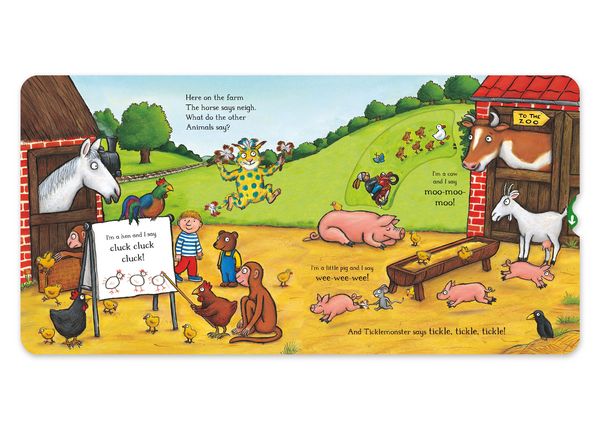 Produktbild: The Tickle Book: A Push Pull and Slide Book