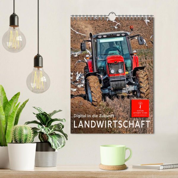 Produktbild: Landwirtschaft - digital in die Zukunft (Wandkalender 2026 DIN A4 hoch), CALVENDO Monatskalender