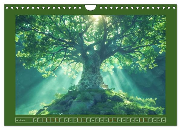 Produktbild: Die Zeitreisenden des Waldes (Wandkalender 2026 DIN A4 quer), CALVENDO Monatskalender