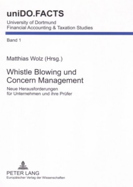 Produktbild: Whistle Blowing und Concern Management